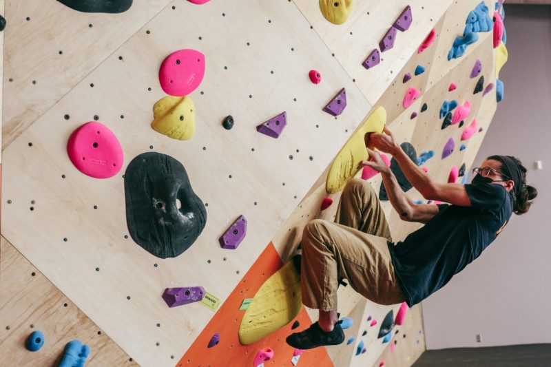 Venture Out Center's Bouldering Wall