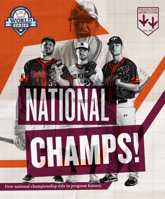 Club Baseball National Champion Graphic